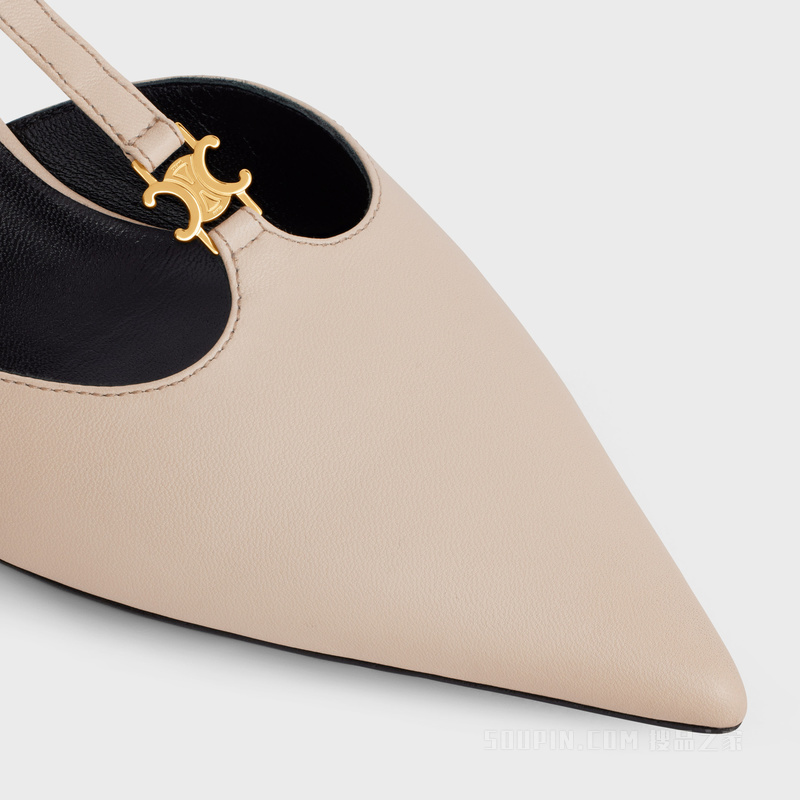 KITTEN TRIOMPHE T字带牛皮革高跟鞋 23808