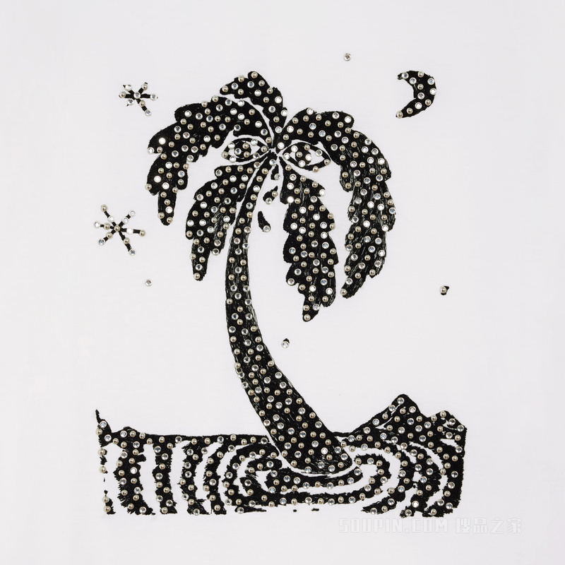 LOST PARADISE棉质平纹针织T恤 23696