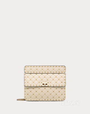 ROCKSTUD SPIKE 中号羊皮手袋