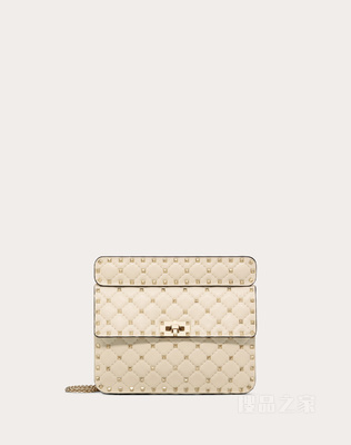 ROCKSTUD SPIKE 中号羊皮手袋