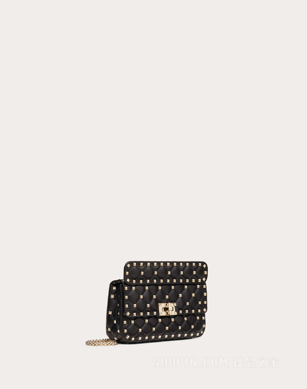 ROCKSTUD SPIKE 小号羊皮手袋
