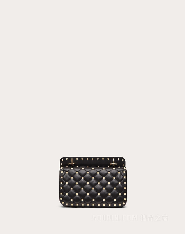 ROCKSTUD SPIKE 小号羊皮手袋