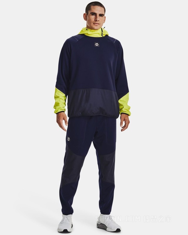 男士UA RUSH抓绒长裤