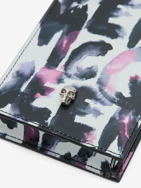 McQueen Graffiti Skull链条手机套