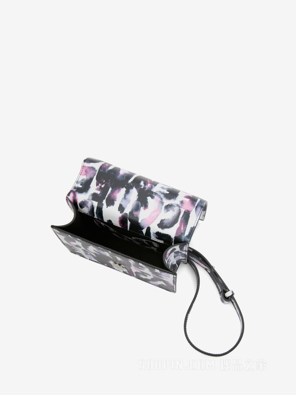 Watercolour Graffiti迷你Jewelled Satchel手袋