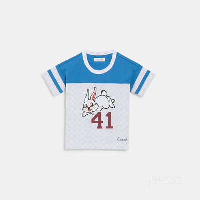 COACH X 大白兔儿童经典标志T恤 Y05