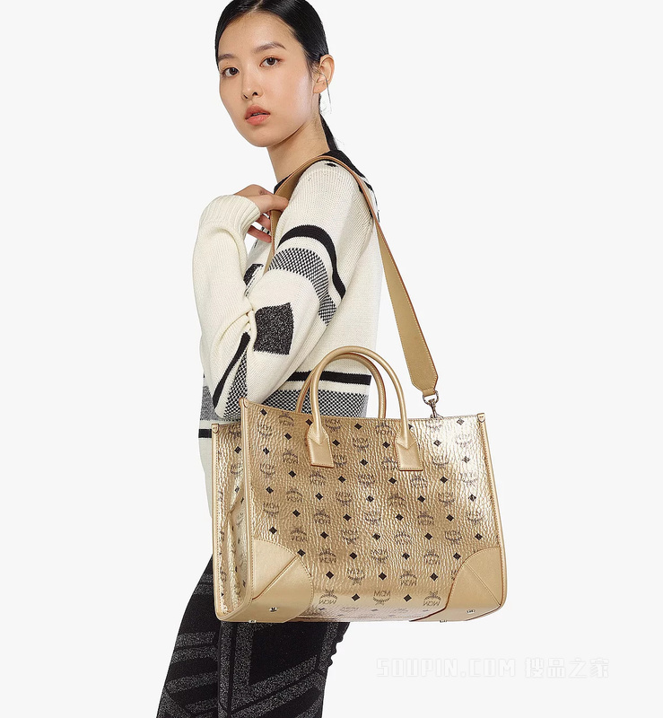 Large Visetos慕尼黑手提包