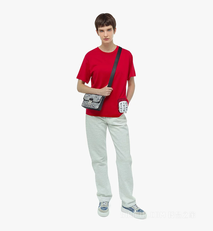 Small Vintage Jacquard Monogram 斜挎包