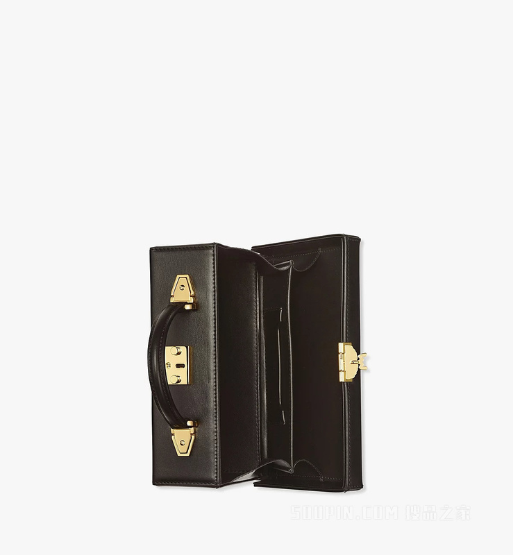 Small Berlin Gold Visetos皮革斜挎包