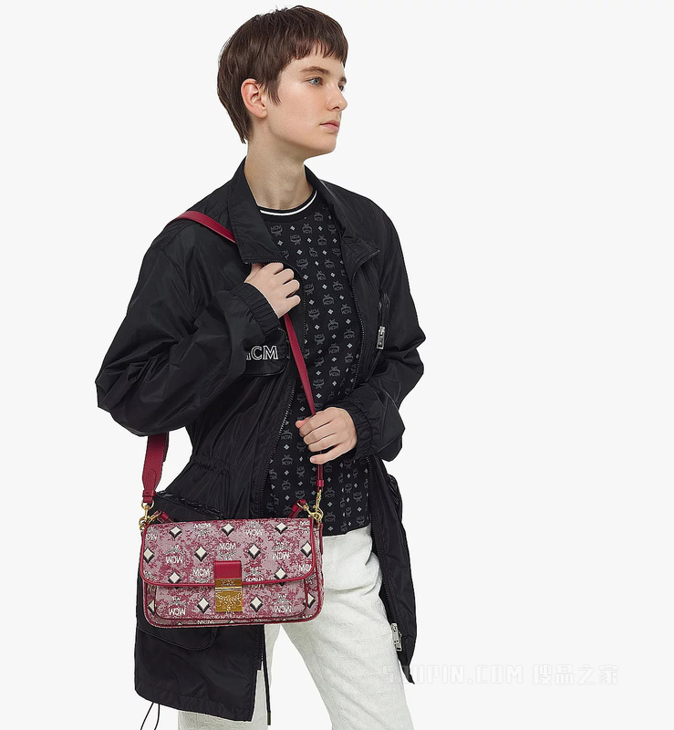 Medium Vintage Jacquard Monogram 斜挎包