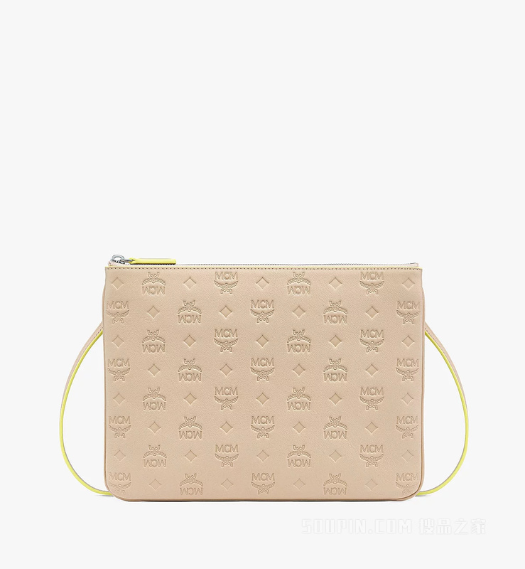 Medium Aren Crossbody Pouch in Monogram Leather