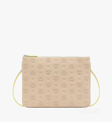 Medium Aren Crossbody Pouch in Monogram Leather