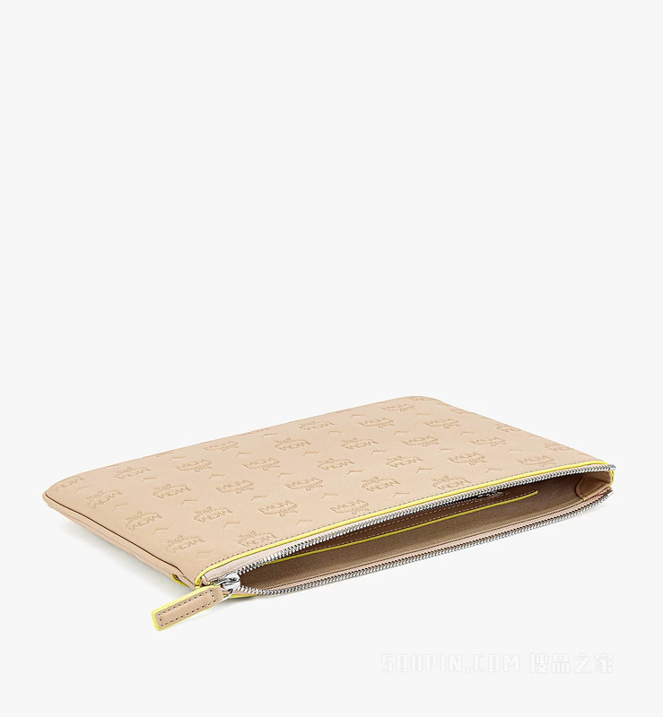 Medium Aren Crossbody Pouch in Monogram Leather