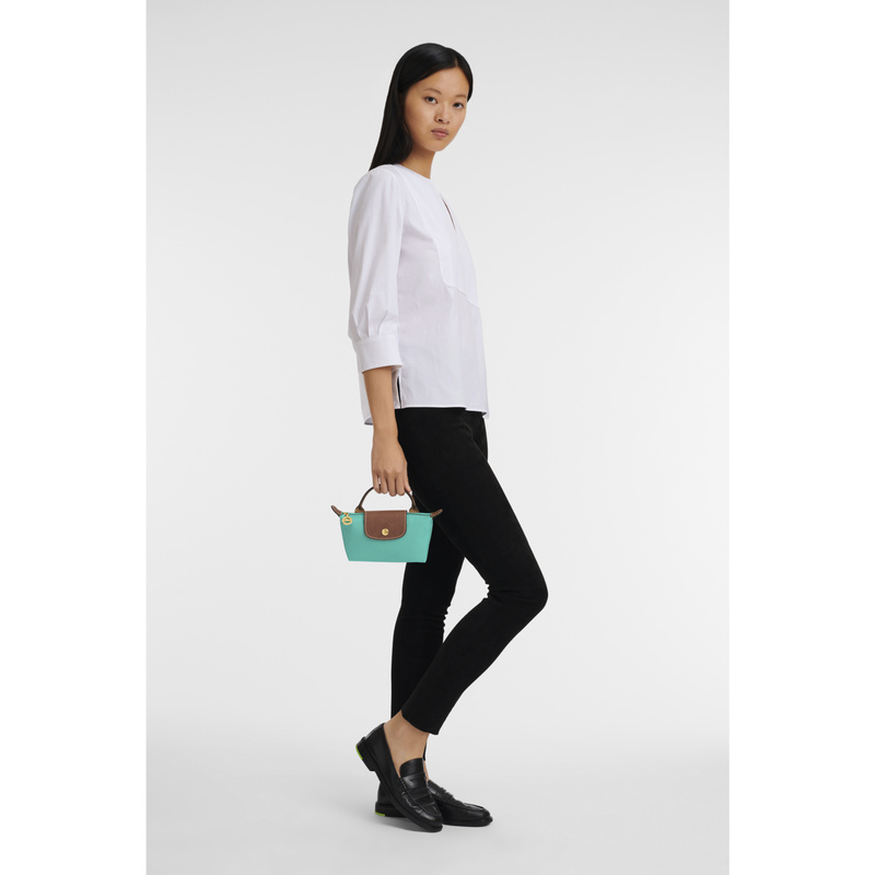 Le Pliage Original      手提小袋 - 蓝色