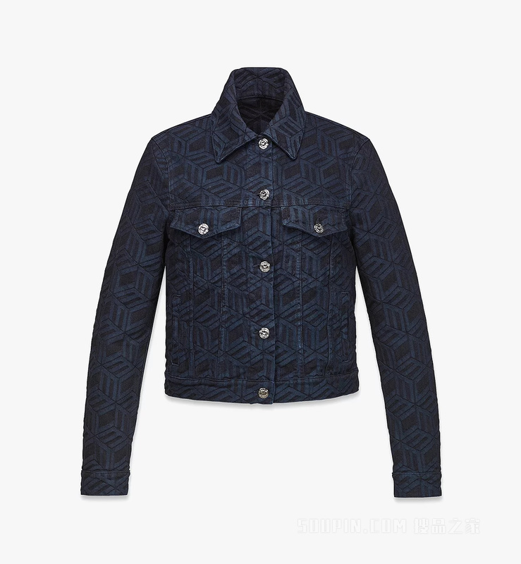 Women’s Cubic Monogram Denim Jacket