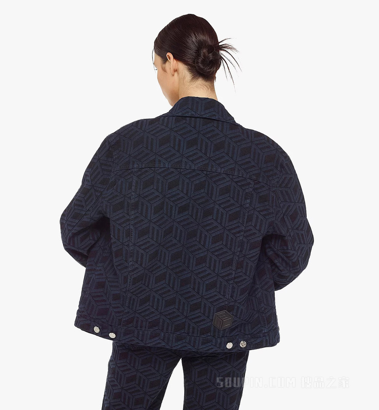 Women’s Cubic Monogram Denim Jacket