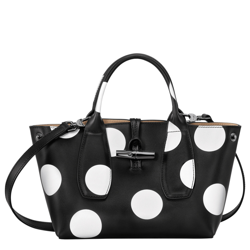 Roseau 手提包小号 - 黑色