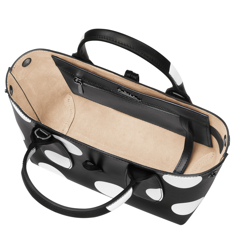 Roseau 手提包小号 - 黑色