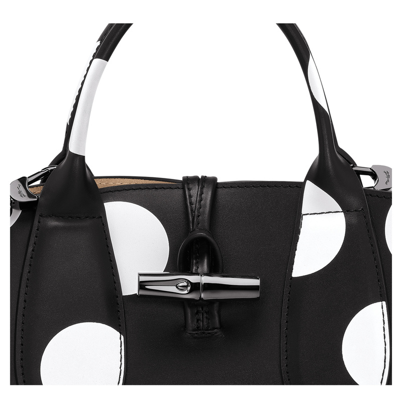 Roseau 手提包小号 - 黑色