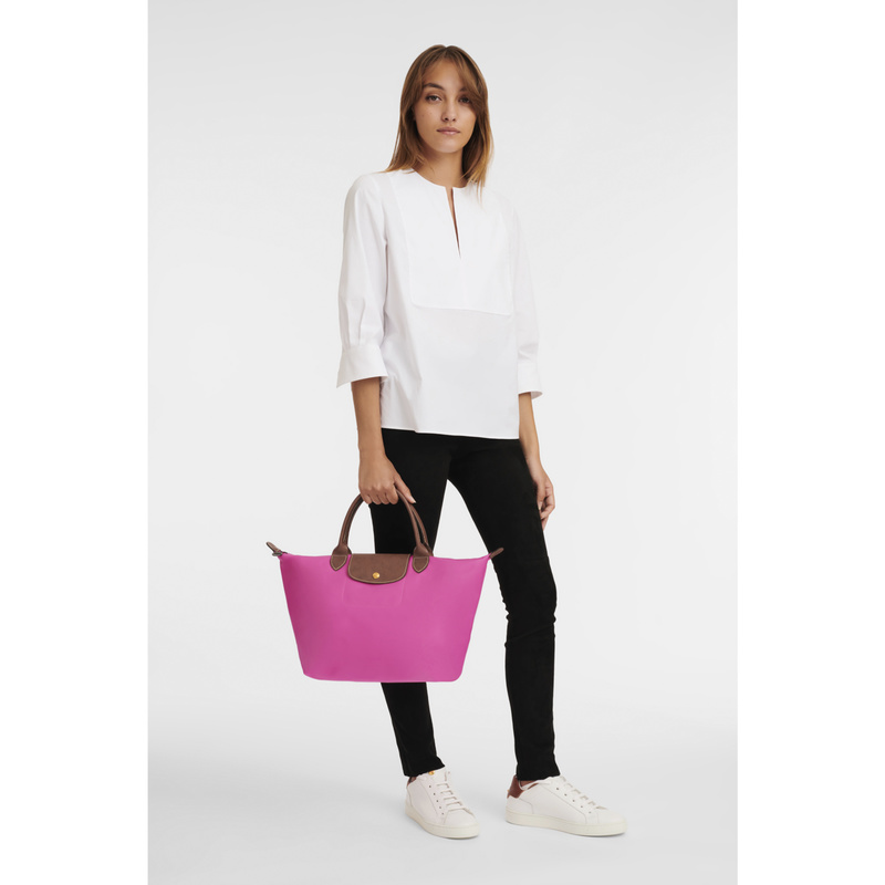 Le Pliage Original      手提包中号 - 粉红色
