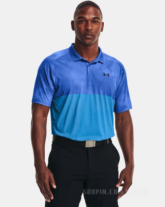男士UA Iso-Chill Afterburn Polo衫