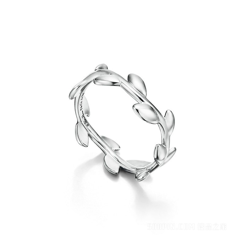 Paloma Picasso® 系列纯银 Olive Leaf 窄式戒指