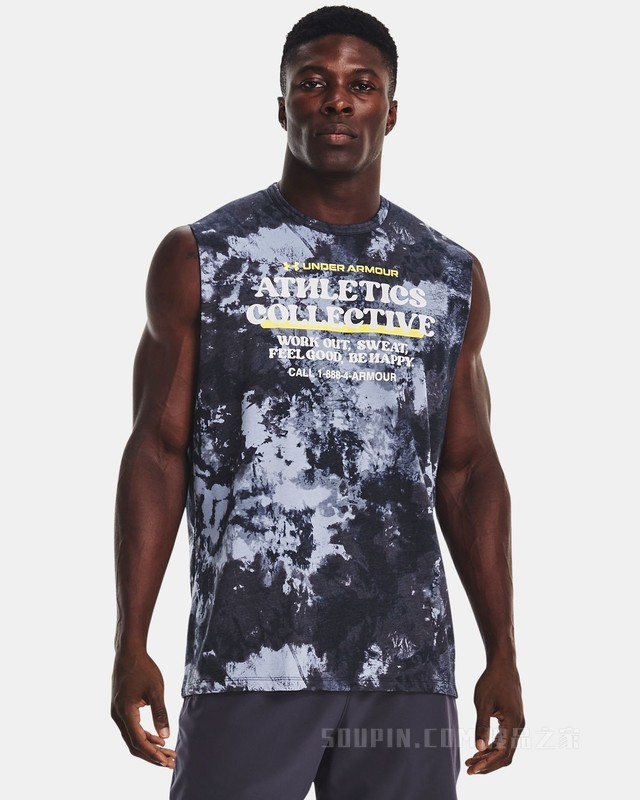 男士UA Tie Dye背心
