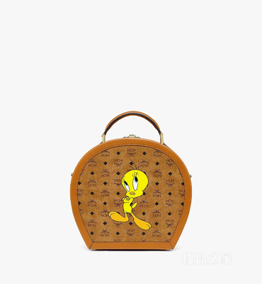 Medium Looney Tunes x MCM Hat Box in Visetos