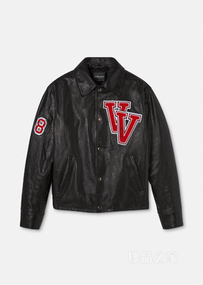 Varsity 皮夹克