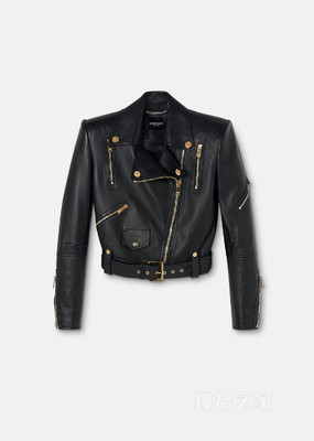 Medusa 皮革骑手夹克