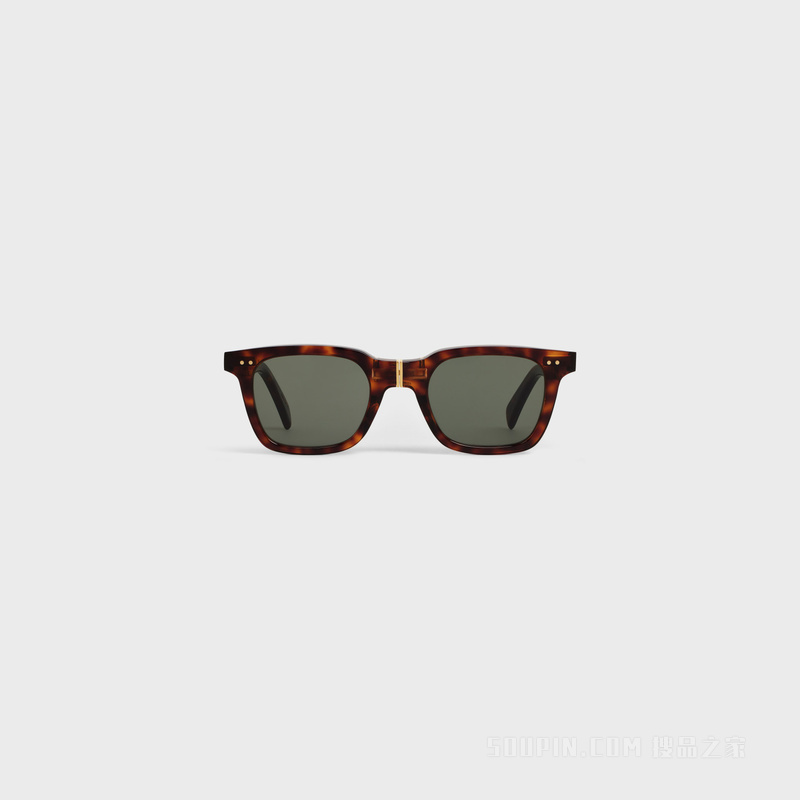 BLACK FRAME 44醋酸酯和金属太阳眼镜 24297