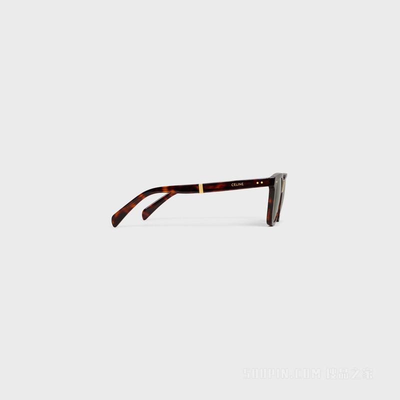 BLACK FRAME 44醋酸酯和金属太阳眼镜 24297