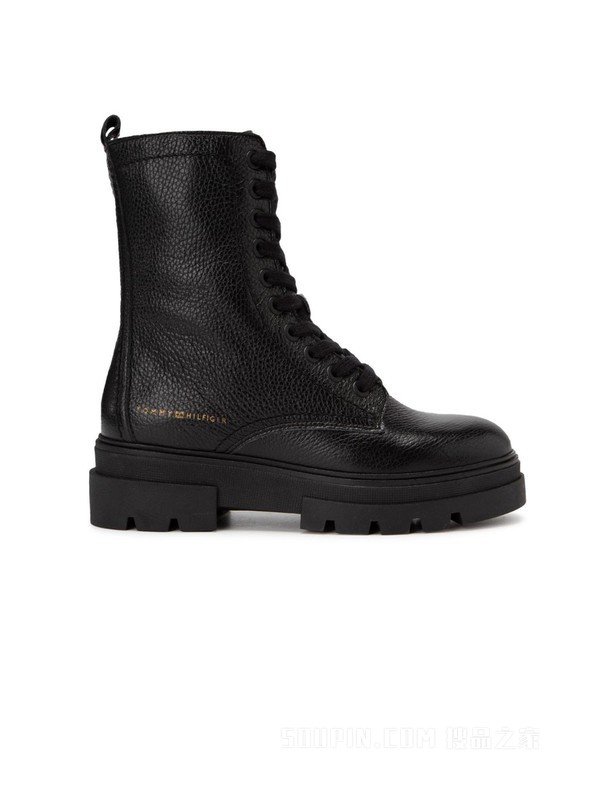 22新款秋冬女装时尚机车风拉链系带厚底马丁靴FW0FW06732