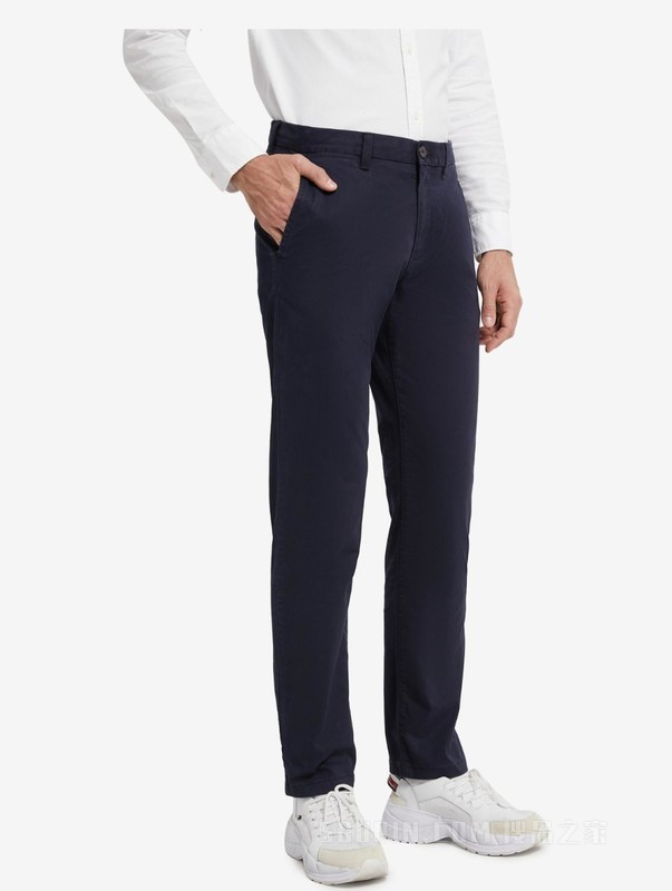 22新款秋冬男装简约小绣标直筒微弹西装裤休闲裤02006