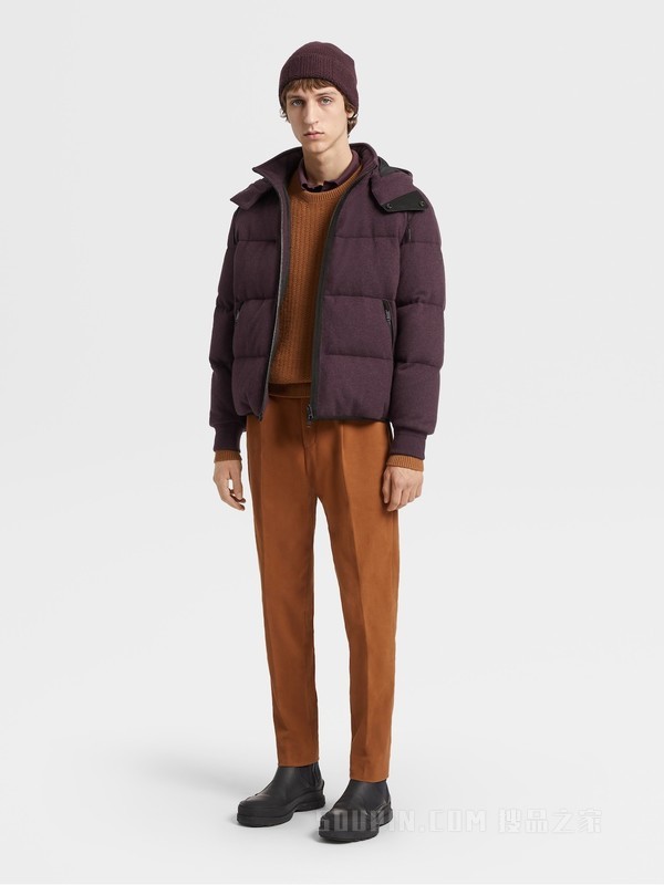 Oasi Cashmere Lite 填充短夹克