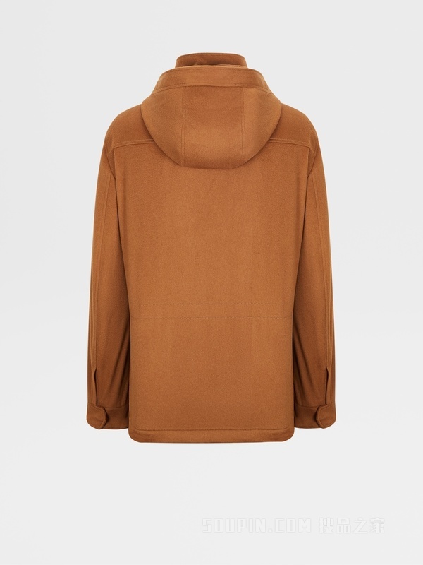 填充连帽短夹克