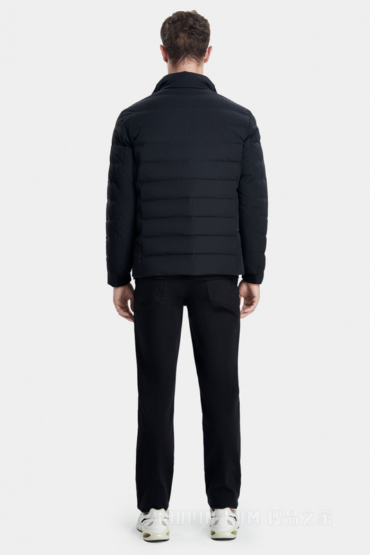 压胶充绒立领羽绒服