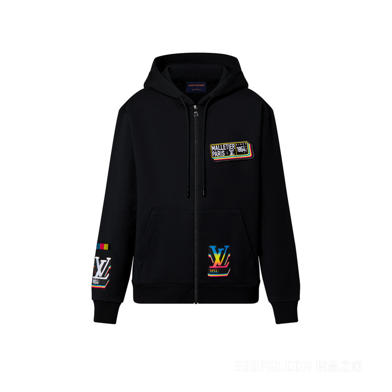 LV JAZZ MULTI LOGO 连帽衫
