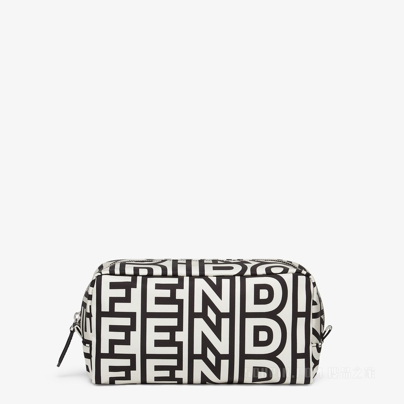 小号化妆包 Fendi Roma胶囊系列双色尼龙化妆包