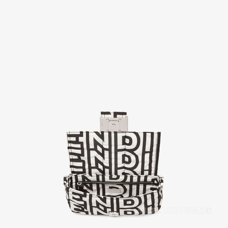 Baguette迷你手机包 Fendi Roma胶囊系列双色尼龙手机包