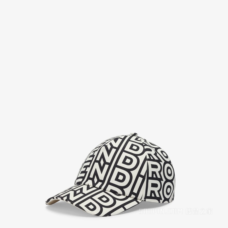帽子 Fendi Roma胶囊系列双色帆布棒球帽
