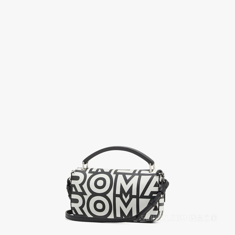 Baguette手机包 Fendi Roma胶囊系列双色纳帕皮小袋