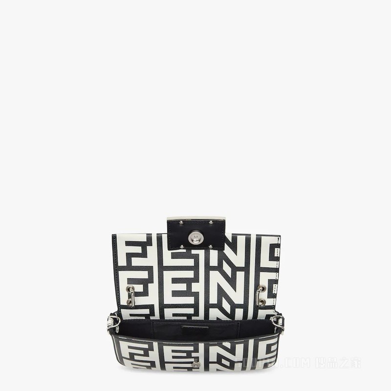 Baguette手机包 Fendi Roma胶囊系列双色纳帕皮小袋