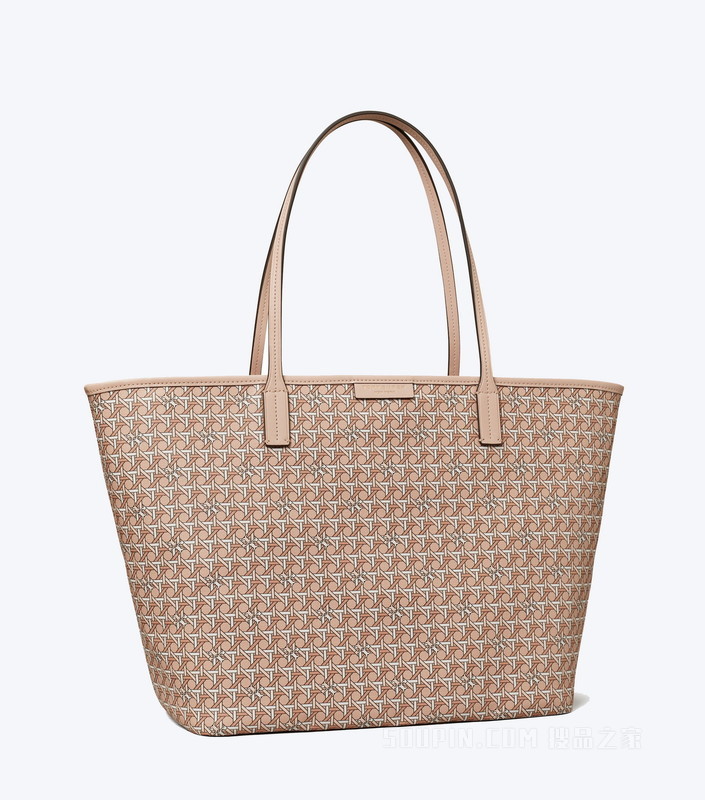 Ever-Ready 拉链托特包 桃红色