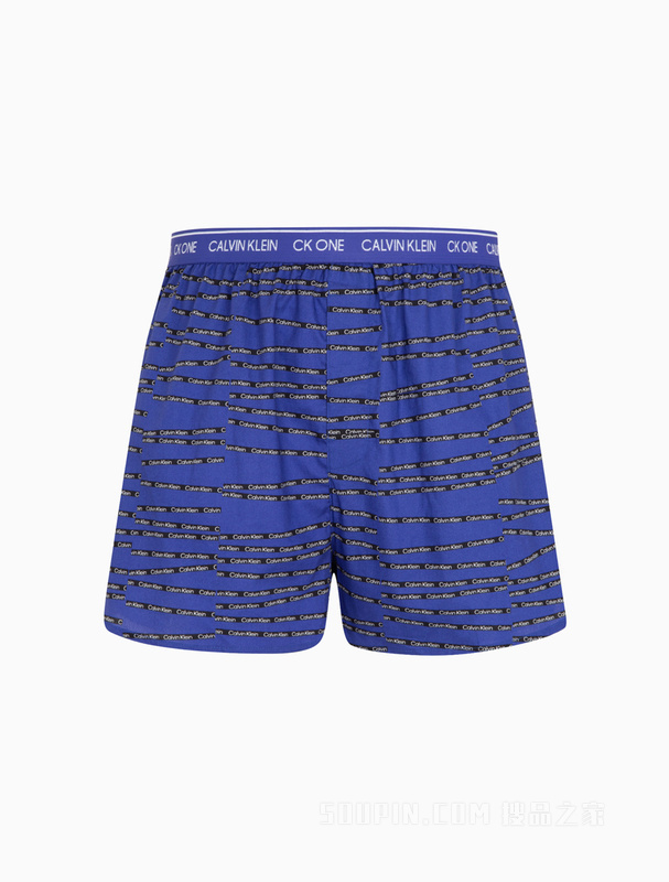 【One有引力带】Calvin Klein 22秋冬男全棉透气满印宽松平角内裤NB2998