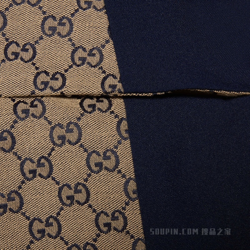 GG帆布长裤 蓝色