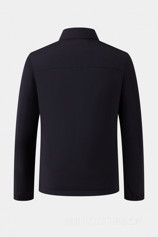 立领水貂毛尼克服