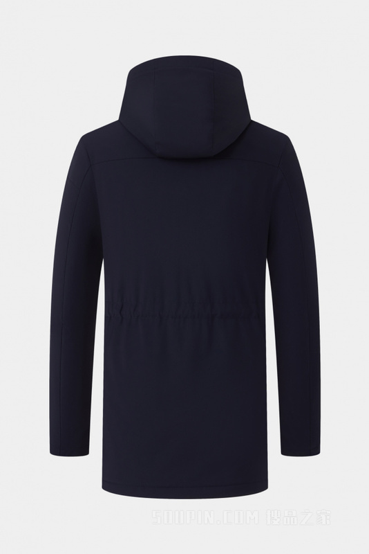 铁灰貂连帽尼克服