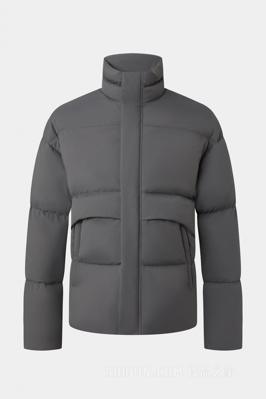 时尚廓型立领羽绒服