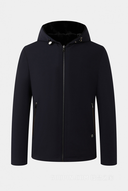 双面穿连帽尼克服